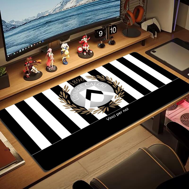 Udinese Calcio Color Mouse Pad Large Gaming Table Cushion Non-slip Laptop Tablet Big Mousepad XXL Mat Mini PC Playmat With Lock edge