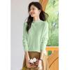 Mocana Women's Elegant Long-Sleeved Cashmere Sweater MKNJD2760