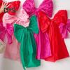 5Pcs 24" Large Bow Plastic Decorative Bow for Gift Wrapping Anniversary Wedding Birthday Party Decoration