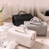 PU Large Capacity Roll Up Cosmetic Bag Detachable Compartments Hanging Makeup Bag Portable Travel Toiletry Bags