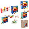 Wooden Pounding Toy For Kids Handeye Coordination Educational Game For Early Learning