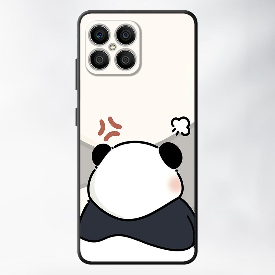 Cartoon Cute Panda Case for Honor 70 Magic5Lite X8 200 400 Lite X5b 90 8X X6 X9a X7 Funda Phone Cover