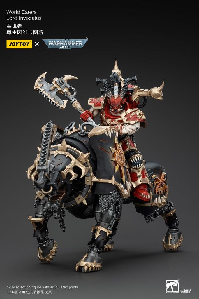 JOYTOY Warhammer World Eater Lord Invocatus Scale Action Figure 40,000 1/18 (Assembled)