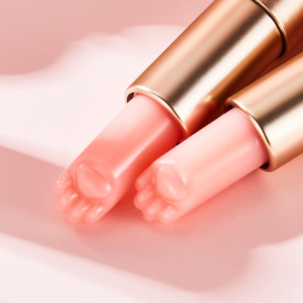Cat's Claw Pink Temperature Color-changing Sensing Lip Balm || Moisturizing Lipstick Anti-drying Hydrating Lip Care