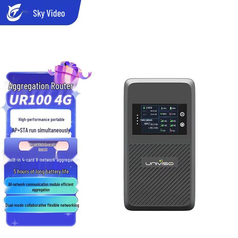 

4G-агрегаційний роутер Univiso UR100