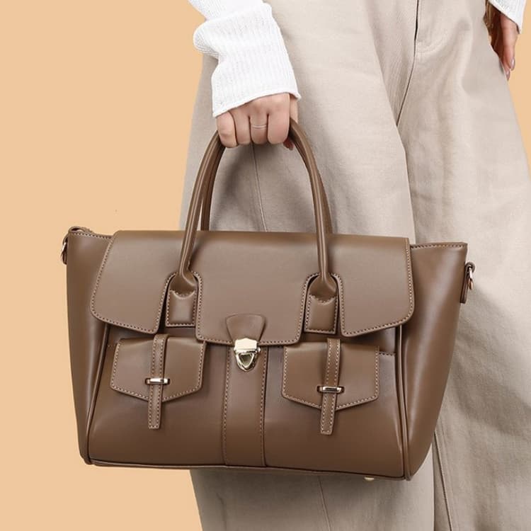 Retro Portable Messenger Business Women's Bag