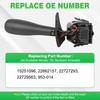 Turn Signal Headlight Combination Switch Plastic 8 P Black  for Chevrolet Equinox 2005-2006 953-014  22727293