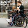 Fafrees F20+ Pro Sammenleggbar Elektrisk Sykkel, 250W Motor, 36V 22.5Ah Batteri, 20*3.0 tommers Dekk, 25km/h Maks Hastighet