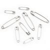 50 Stainless Steel Safety Pins for DIY Jewelry and Handmade Crafts.