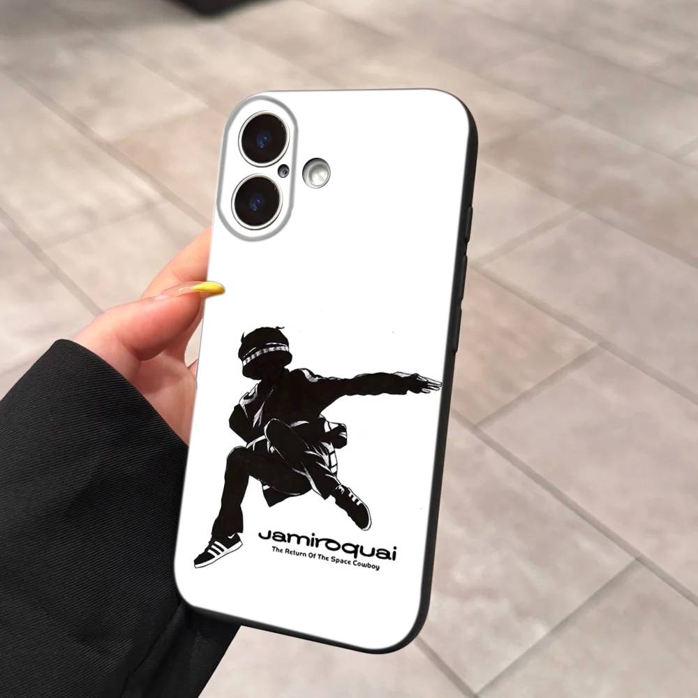Rock Band J-jamiroquais Phone Case For IPhone 17 16 15 14 13 12 11 Pro Max Plus Mini Soft Black Cover
