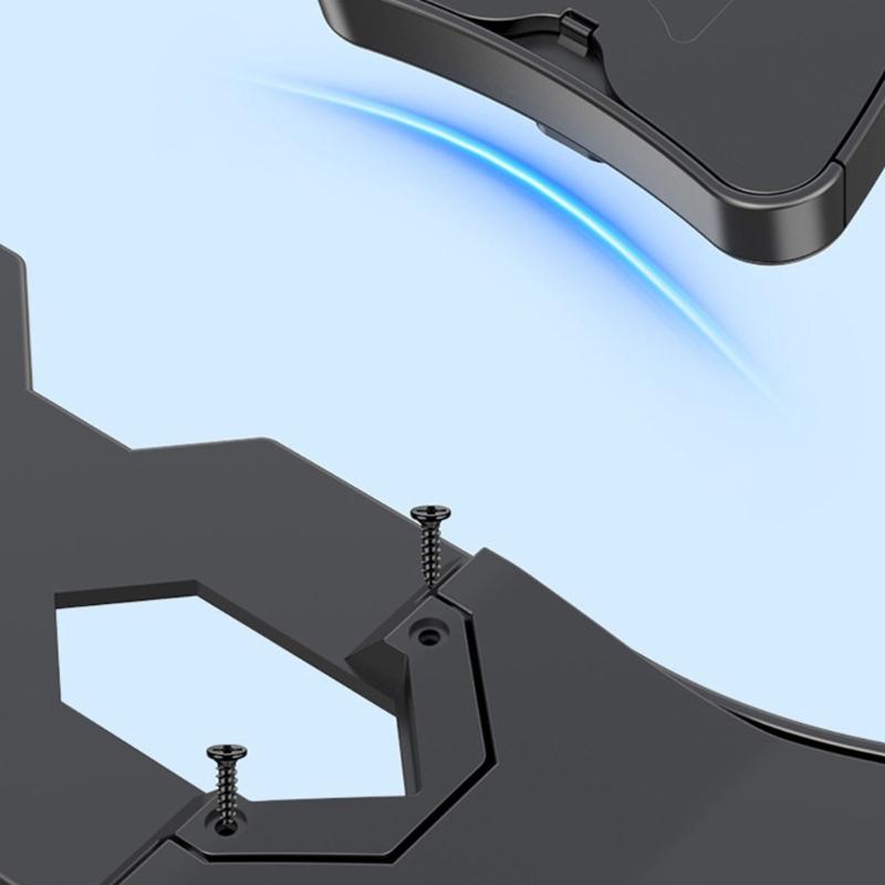 Strong Gaming Holder Featuring Stable Not Slip Base Easy Assembly Ensuring Secure Play During Meeting for Steamdeck