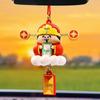 Creative God of Wealth Statue - New Year Decoration for Office, Car, or Desktop Gift