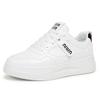 2025 popular spring Korean version of board shoes women's versatile senior sense platform casual shoes student sports non-slip white shoes