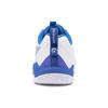 New LiNing CS6 Slip Resistant, Abrasion Resistant, Breathable Low Top Badminton Shoes Unisex White Blue AYTS055-2