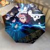 Jujutsu Kaisen Shibuya Incident Poster Folding Umbrella Travel Portable Umbrella Travel Umbrella Three Folds