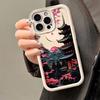 Luxurious Cherry Blossom Pattern Phone Case Suitable for iPhone 17 16 15 14 13 12 11 Pro/Max/Plus Anti Drop and Shockproof