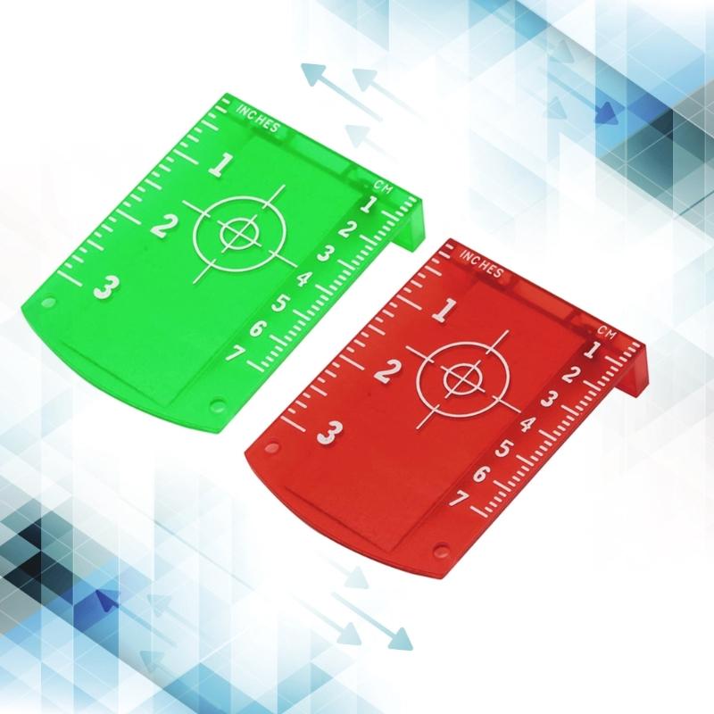 Lasers Level Meter Targets Board Targets Board Reflector green Lasers Level Objective Board ABS Board