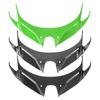 Ninja 400 Motocycle Front Wing Fairing Winglets Mouth Shell Cover ABS Protection Guards Fit For KAWASAKI NINJA400 2019-2024