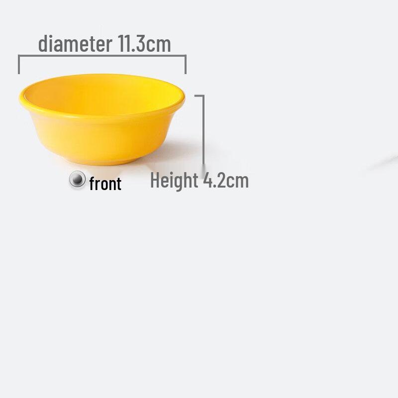 Abay B2045 Cream Style Ceramic Conical Bowl