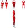 Rangers Costume For Kids And Adults Featuring Durable Jumpsuit And Character Mask**