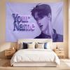 Pearl Boy (1) Custom Name Tapestry Wall Hanging Tapestry Wall Art Decor for Bedroom Living Room