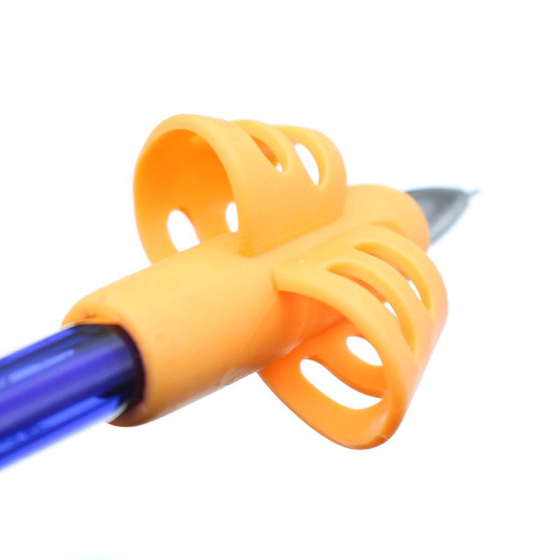 Zwei-Finger-Stifthalter, Baby-Schreibwerkzeug, Korrekturstift-Set, Schreibwaren, 3-teiliges Set, Geschenk, 2 Fische