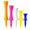 100pcs Multiple Sizes Driving Range Tees Plastic Material Assorted Golf Tees  For Men
