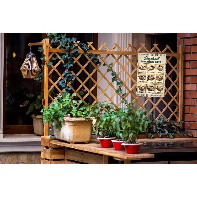 Baseball Decor Baseball Pitching Grips Metal Tin Sign Retro Art Print Vintage Decor For Boys Room Bedroom Gymnasium Living Room Home Wall Plaque 8x12