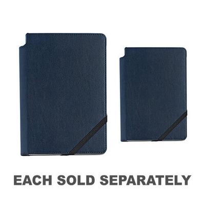 Cross Cross Medium Dotted Leather Journal (Blue)