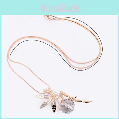 Stilvolle Engelsflügel Halskette Florales Design Legierung Schmuck Mode Accessoire Geschenk Für Sie Reisen