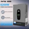 Eu In Stock 6.2Kw 48V Pure Sine Wave MPPT Datouboss Single Phase Onduleur Solaire Inverseur Hybride Solar Inverters