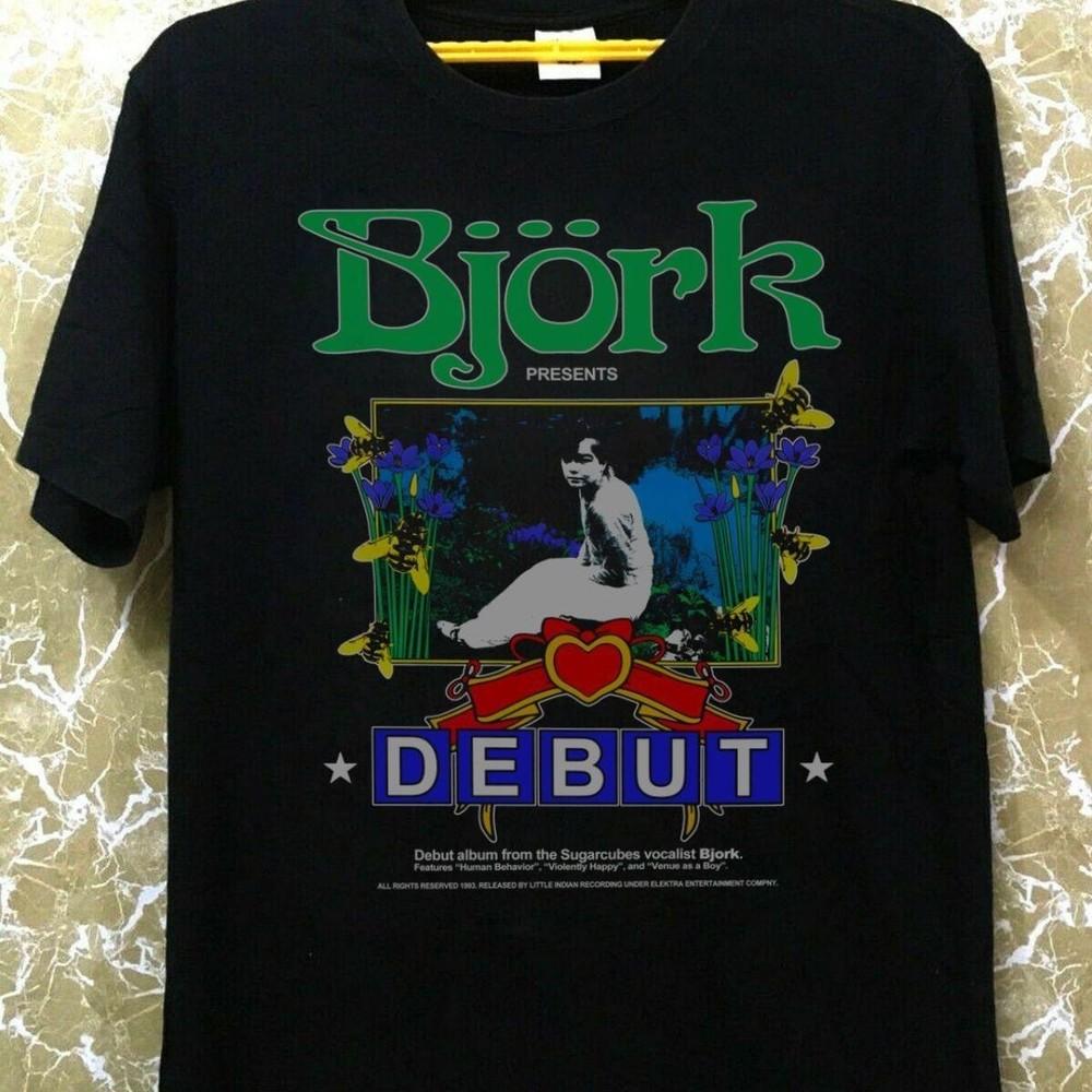 New! 2025! Bjork debut on black Shirt Unisex S to 5XL BL590 Unisex T-Shirt