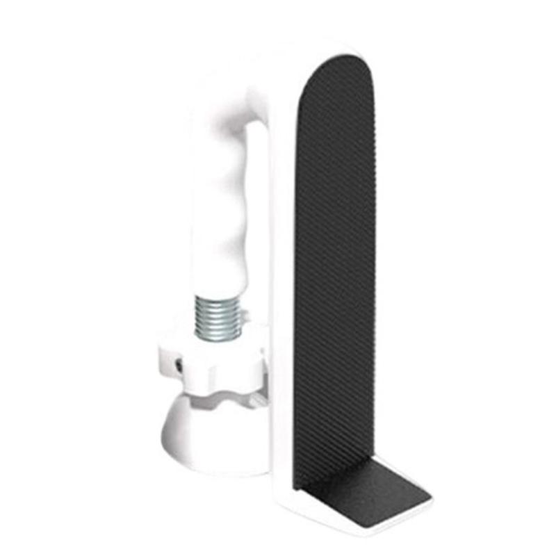 

Anti Pry Door Stoppers With Adjustable Height Portables Universals Door Lock Aluminum Alloys Construction белый