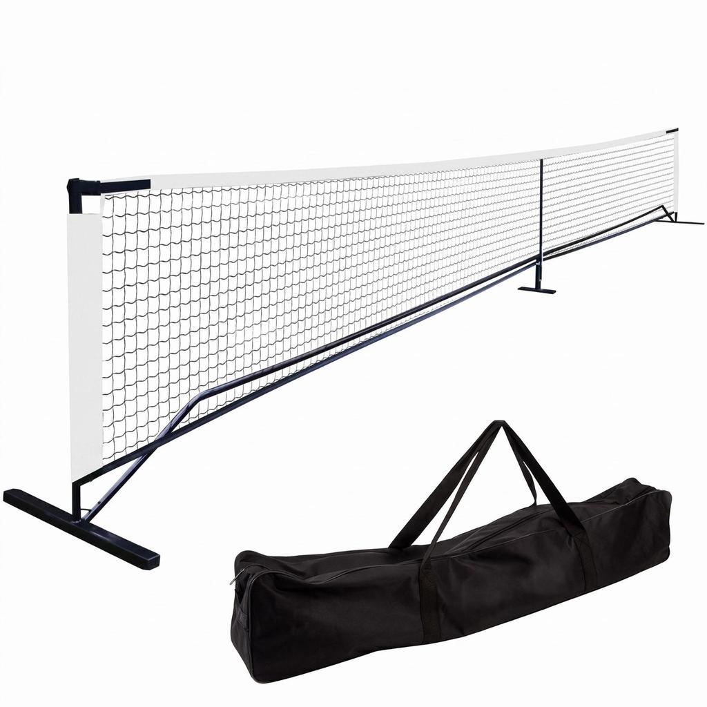 Portable Pickleball Net Practice Mesh Freestanding Outdoor for Backyard