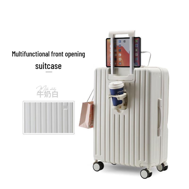 JOURHEY SHI 505 Front-Opening Hardside Suitcase