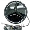 FA03Car Front Grille Logo Light Mirror LED Badge Badge Luminous Decorative Light for Mercedes Benz W213 E-Class Key Ring