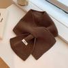 Sciarpa a triangolo in lana merino australiana lavorata a maglia per donna - Versatile, Calda, Sciarpa casual