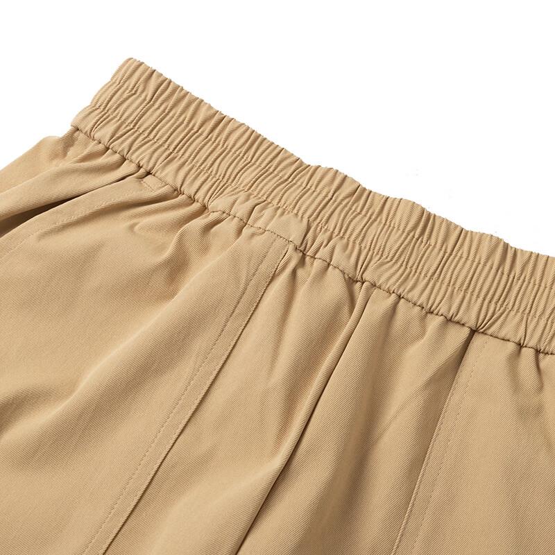 New MLB Casual Shorts Unisex Beige Yellow 3ASMB0143-43BGS