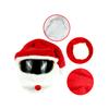 1PC Christmas Santa Claus Costume Hat Motorcycle Helmet Hat Cap Cover 67 * 30cm