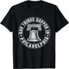 Schlechte Dinge passieren in Philadelphia Philly Pride Freiheitsglocke T-Shirt