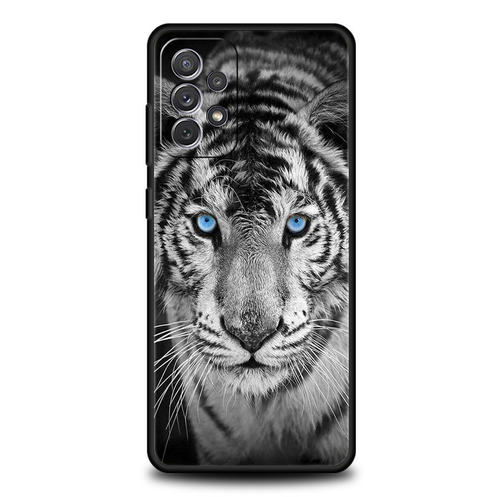 Animal Lion Wolf Tiger Phone Case For Samsung Galaxy A17 A07 A55 A35 A25 A15 A05 A33 5G A31 A23 A21s A13 A41 A73 A53 A51 A71over