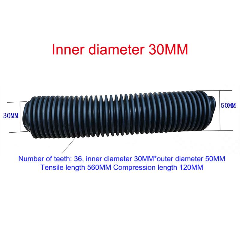 Rubber Corrugated Sleeve Nitrile Oil Resistant Flexible Moulded Bellows for Vehicle Shock Absorption Pipe Protection