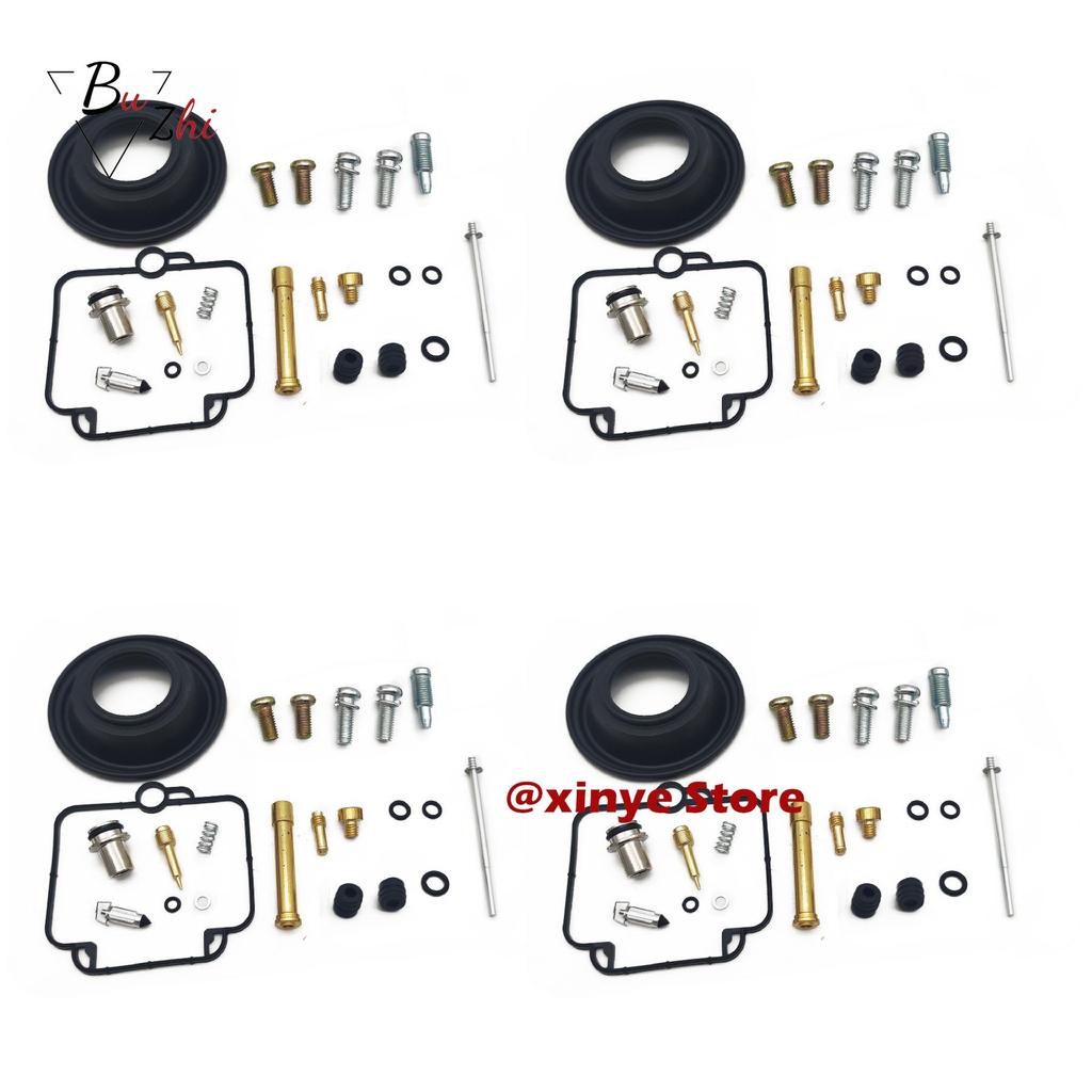 4sets Carburetor repair kit for Suzuki Bandit GSF400 GK75A 1991-1997 GSF 400 GK 75A 75 A Fuel System float diaphragm