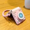 Built-in Magnetic Camera Style with Bracelet Leather Hinge Protective Case For Samsung Galaxy Z Flip 7 flip7 Lens Protect Cover