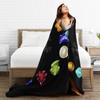 Eine Decke für ein Leben voller Abenteuer Weiche Warme Flanelldecke Tagesdecke für Bett Wohnzimmer Picknick Reise Zuhause Sofa