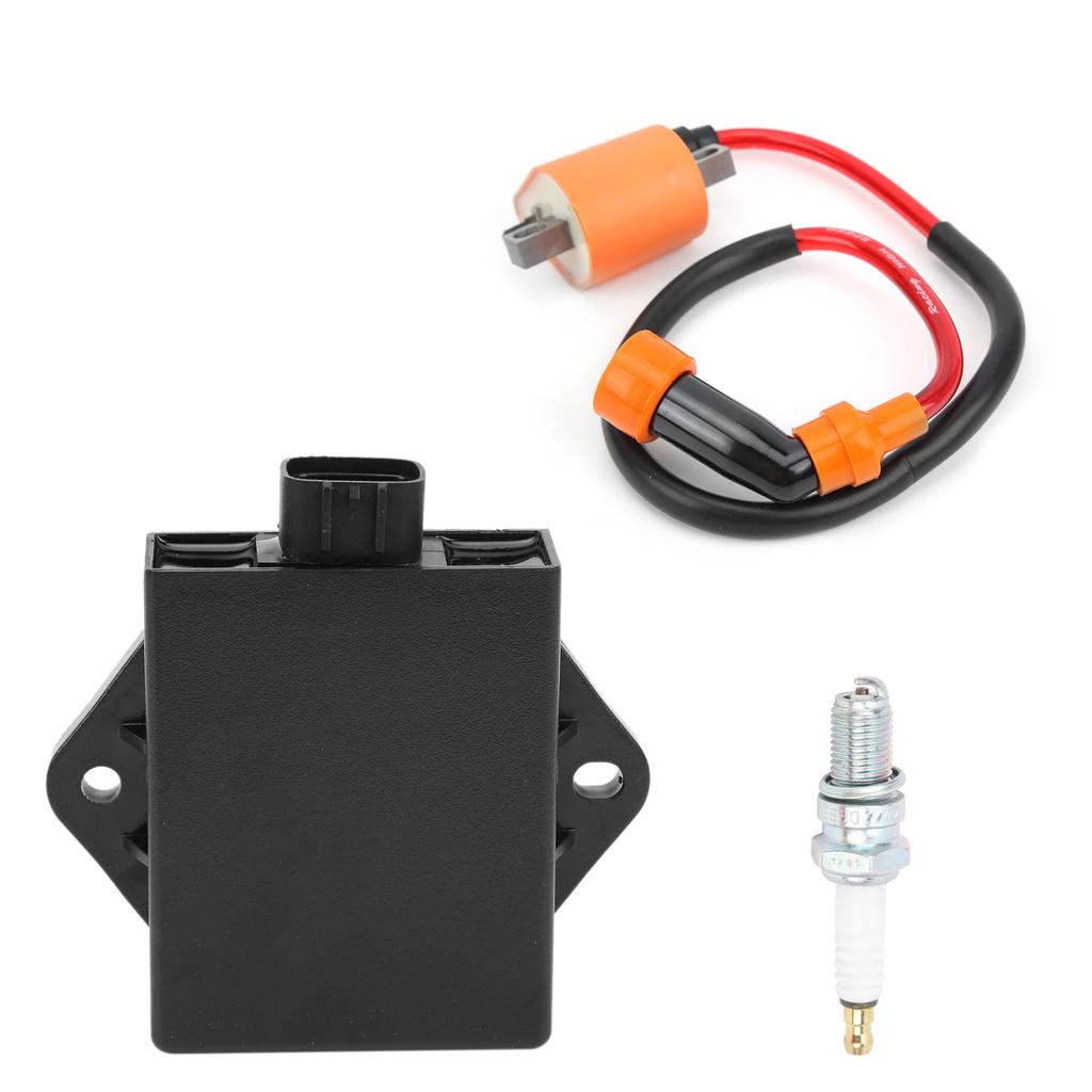 ATV Ignition Coil + Spark Plug + CDI Kit 3530‑011 Replacement for Arctic Cat 300 1998‑2005 2x4 4X4 3530‑011