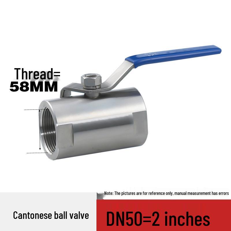 316 Stainless Steel Ball Valve with 304 Hot Melt Double Union PPR, Water Valve Switch, Internal Thread, 1/2 to 1 Inch Household Use