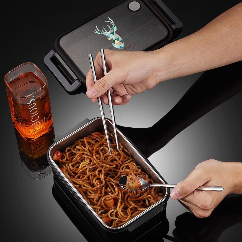 Qian Xing 304 Stainless Steel Bento Lunch Box