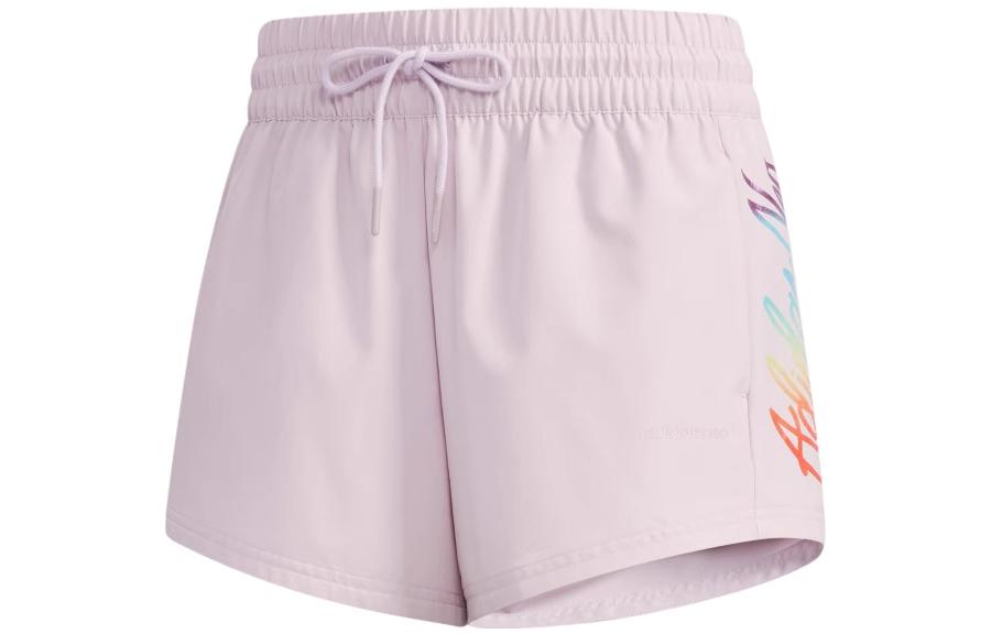 Adidas Neo Sports Shorts Women s Light Purple Moderate Woven Shorts FK9935 XXL