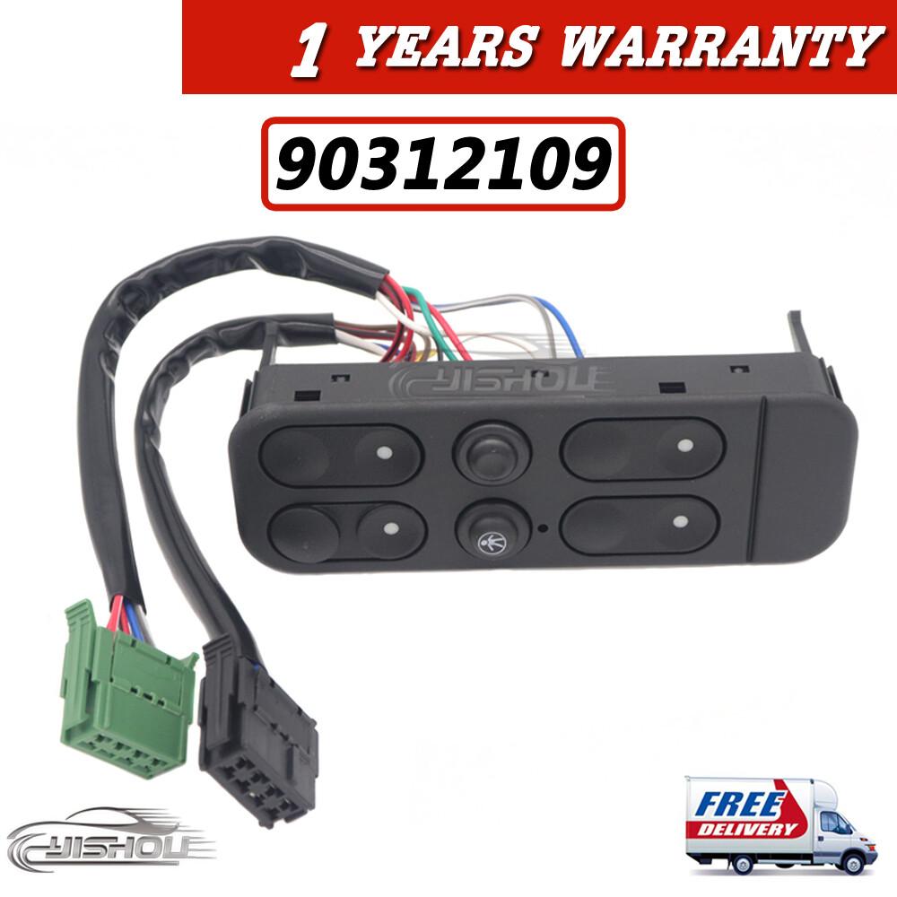 Door Electric Power Window Switch 90312109 1240600 For Opel Vectra A 1988-1995